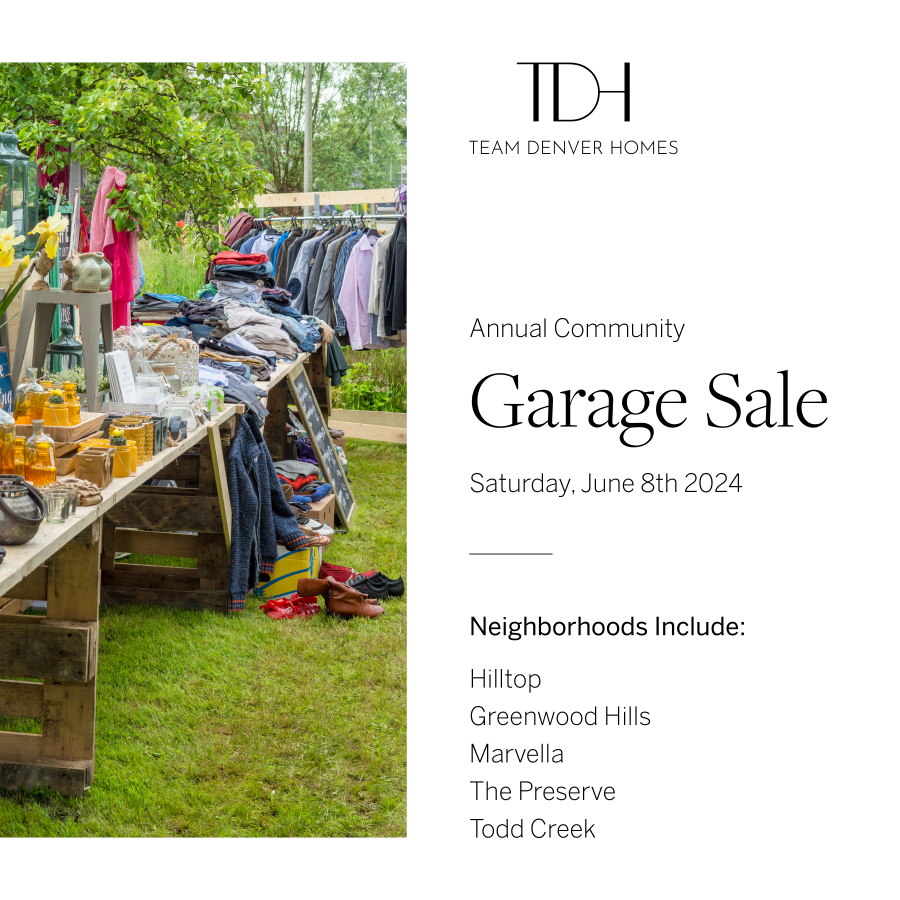 Annual Community Garage Sale 