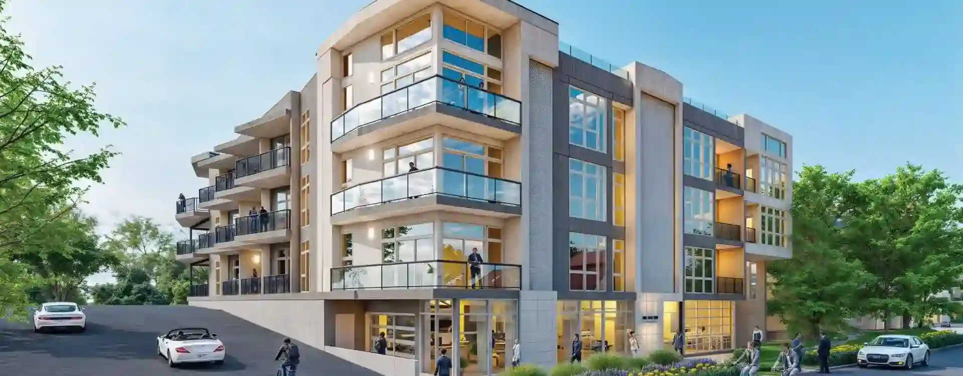 Architectural rendering of Kensing LoHi at 1643 Boulder Street