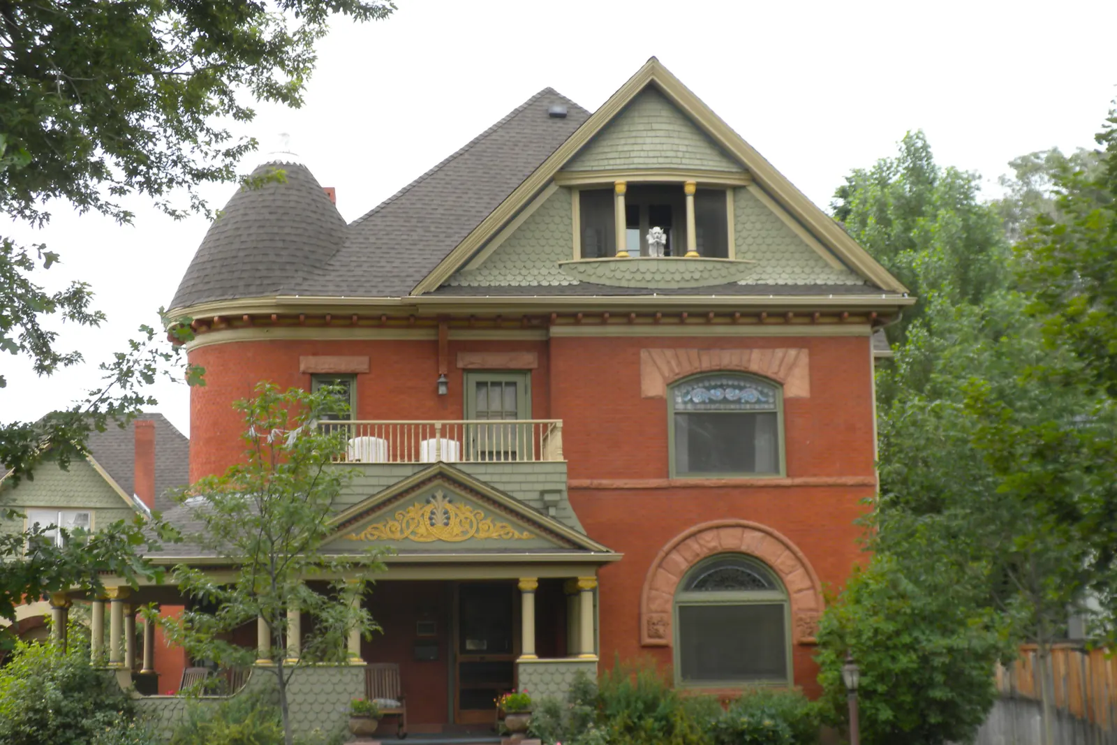 A Victorian house in the Potter Highlands Historic District
